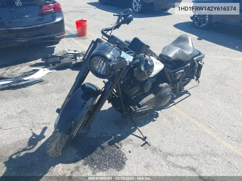 2002 Harley-Davidson Flhrci VIN: 1HD1FRW142Y616374 Lot: 41669251