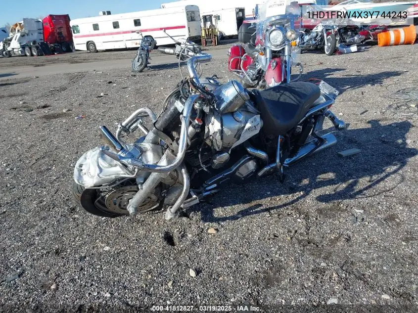 2003 Harley-Davidson Flhrci Anniversary VIN: 1HD1FRW4X3Y744243 Lot: 41812827