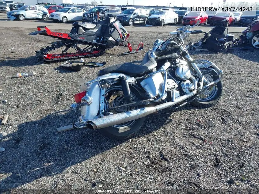 2003 Harley-Davidson Flhrci Anniversary VIN: 1HD1FRW4X3Y744243 Lot: 41812827