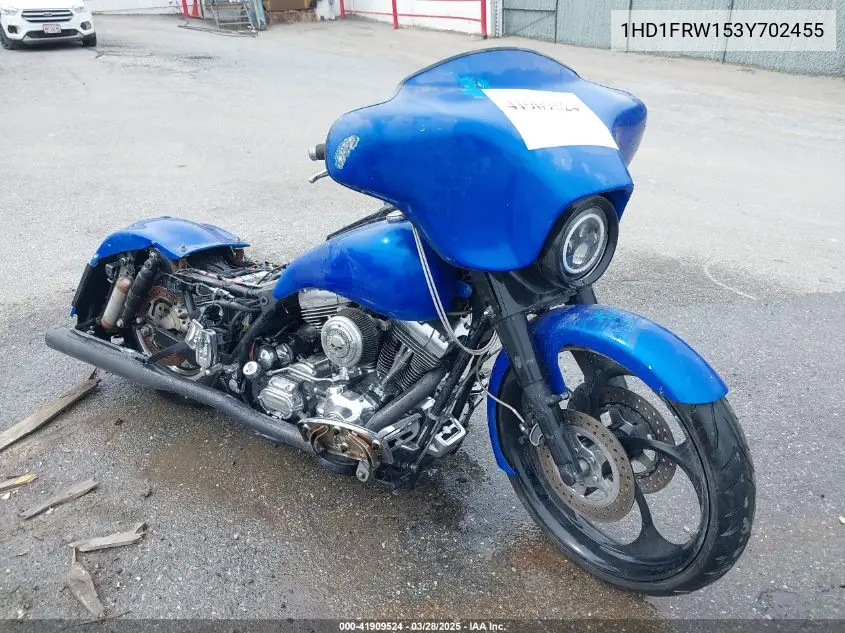 2003 Harley-Davidson Flhrci VIN: 1HD1FRW153Y702455 Lot: 41909524