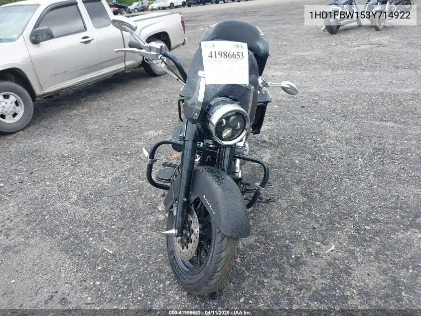2003 Harley-Davidson Flhri VIN: 1HD1FBW153Y714922 Lot: 41986653