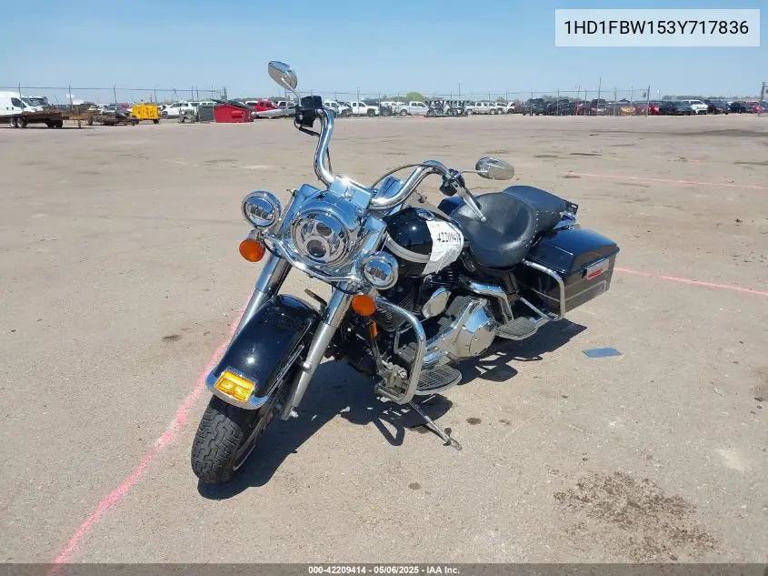 2003 Harley-Davidson Flhri VIN: 1HD1FBW153Y717836 Lot: 42209414