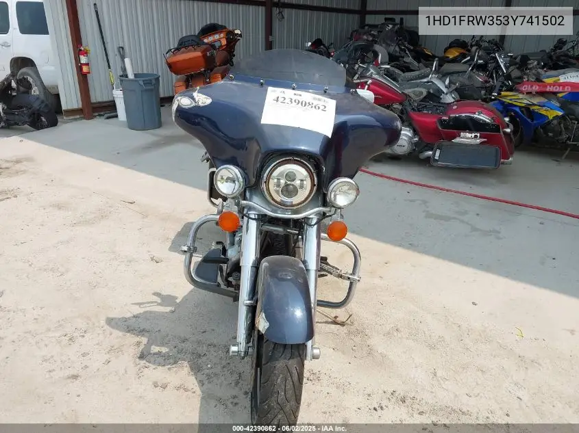 2003 Harley-Davidson Flhrci VIN: 1HD1FRW353Y741502 Lot: 42390862