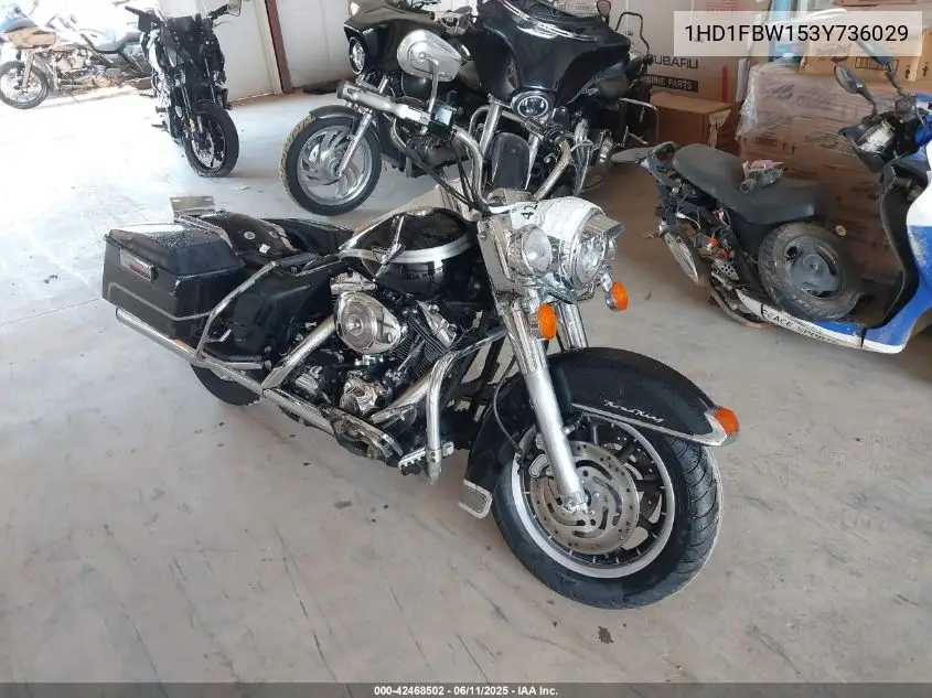 2003 Harley-Davidson Flhri VIN: 1HD1FBW153Y736029 Lot: 42468502