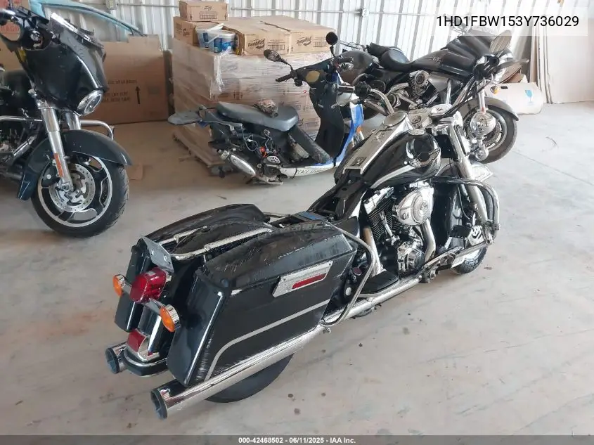 2003 Harley-Davidson Flhri VIN: 1HD1FBW153Y736029 Lot: 42468502