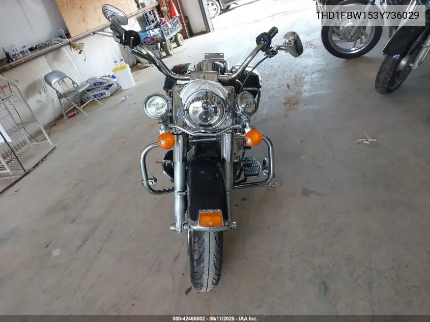 2003 Harley-Davidson Flhri VIN: 1HD1FBW153Y736029 Lot: 42468502