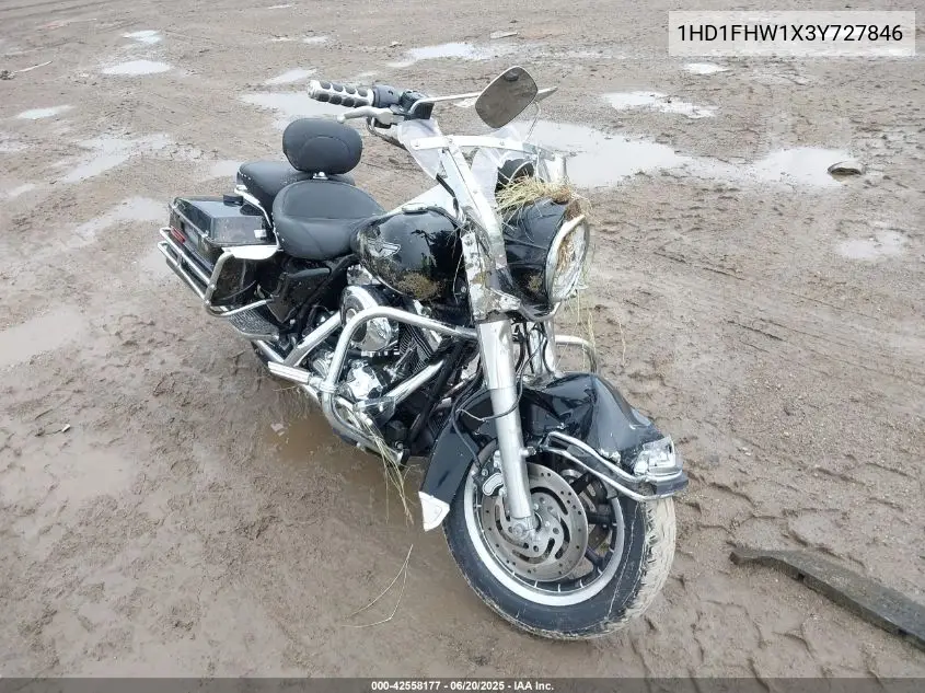 2003 Harley-Davidson Flhpi VIN: 1HD1FHW1X3Y727846 Lot: 42558177