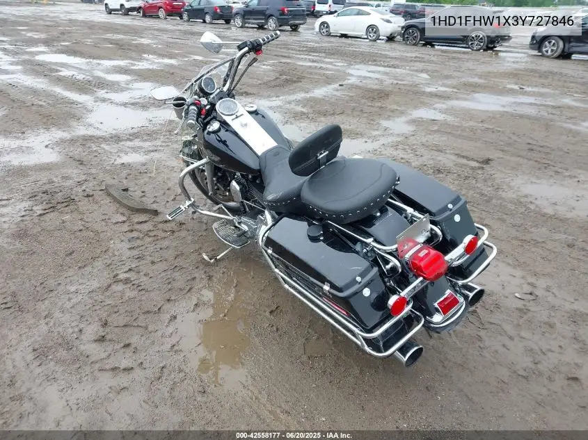 2003 Harley-Davidson Flhpi VIN: 1HD1FHW1X3Y727846 Lot: 42558177