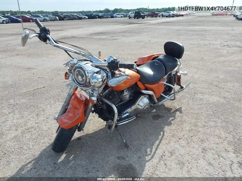 2004 Harley-Davidson Flhri VIN: 1HD1FBW1X4Y704677 Lot: 42189940