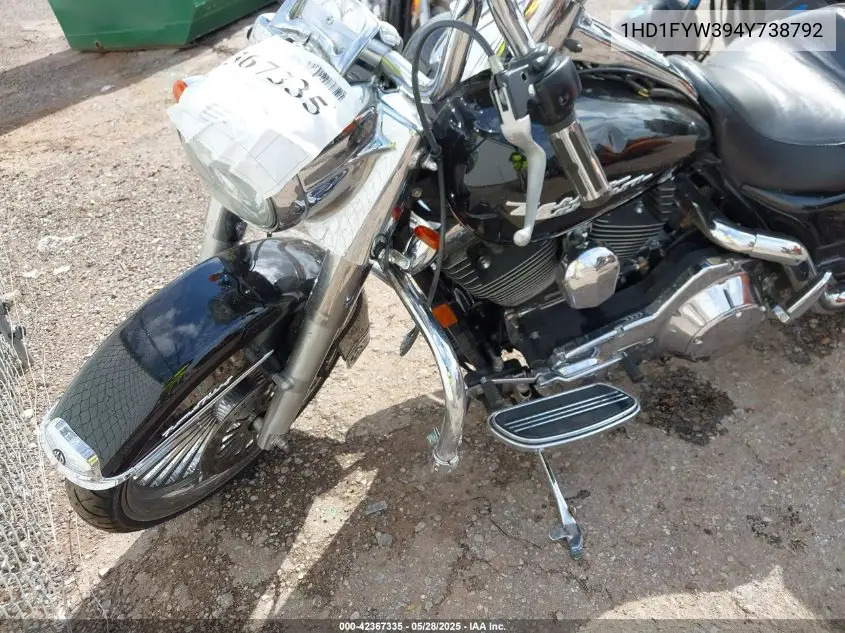 2004 Harley-Davidson Flhrsi VIN: 1HD1FYW394Y738792 Lot: 42367335