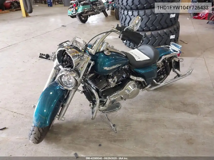 2004 Harley-Davidson Flhrsi VIN: 1HD1FYW104Y726433 Lot: 42369340