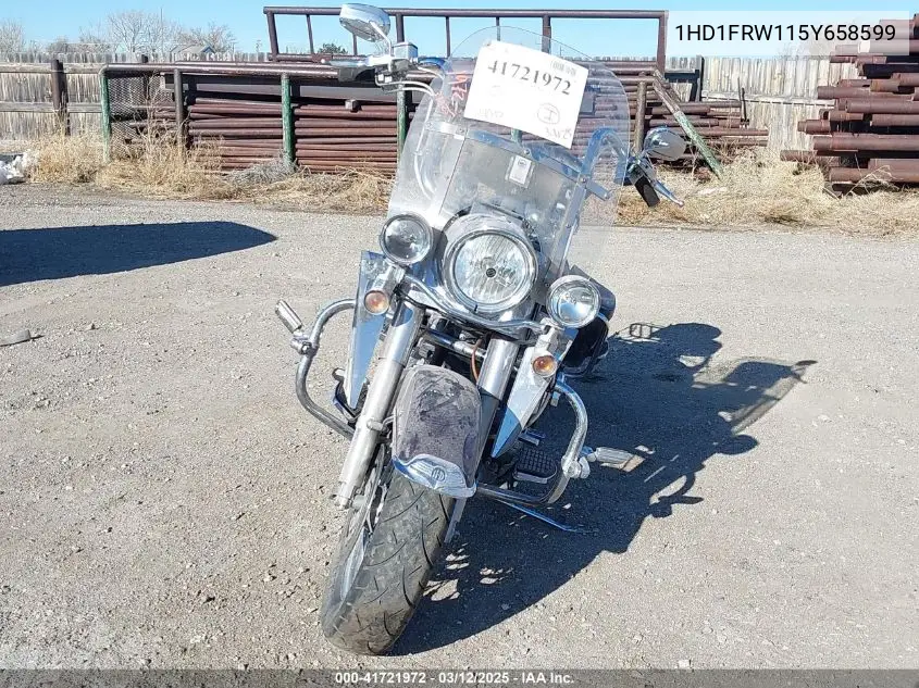 2005 Harley-Davidson Flhrci VIN: 1HD1FRW115Y658599 Lot: 41721972