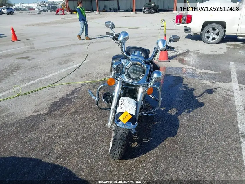 2005 Harley-Davidson Flhrci VIN: 1HD1FRW1X5Y617498 Lot: 41968373