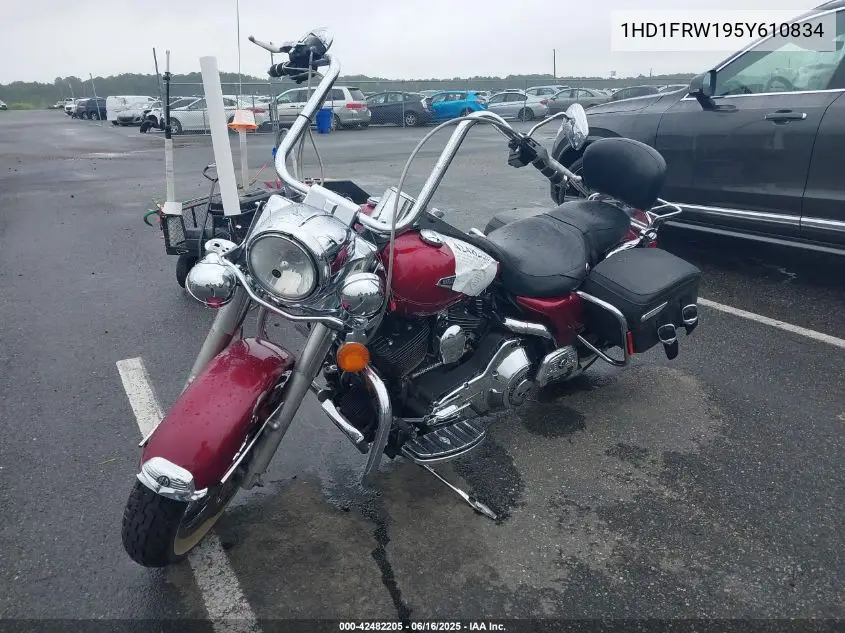 2005 Harley-Davidson Flhrci VIN: 1HD1FRW195Y610834 Lot: 42482205
