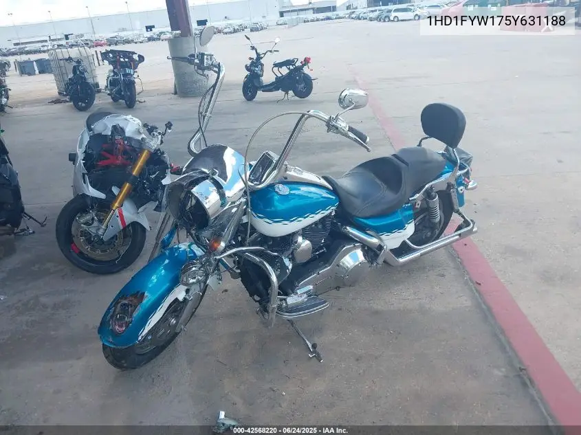 2005 Harley-Davidson Flhrsi VIN: 1HD1FYW175Y631188 Lot: 42568220