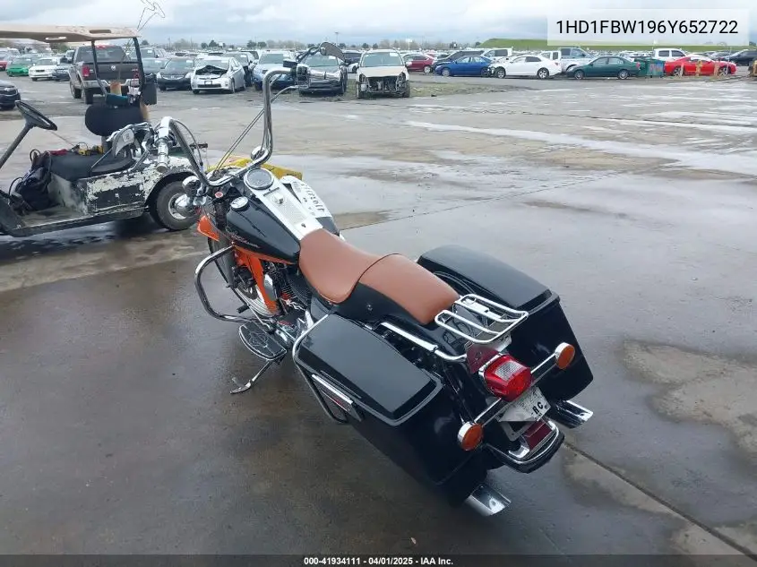 2006 Harley-Davidson Flhri VIN: 1HD1FBW196Y652722 Lot: 41934111