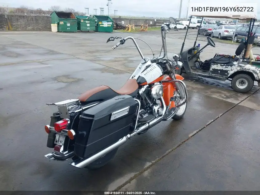 2006 Harley-Davidson Flhri VIN: 1HD1FBW196Y652722 Lot: 41934111