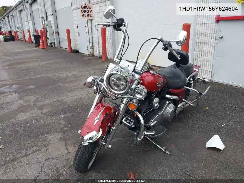 2006 Harley-Davidson Flhrci VIN: 1HD1FRW156Y624604 Lot: 42147009