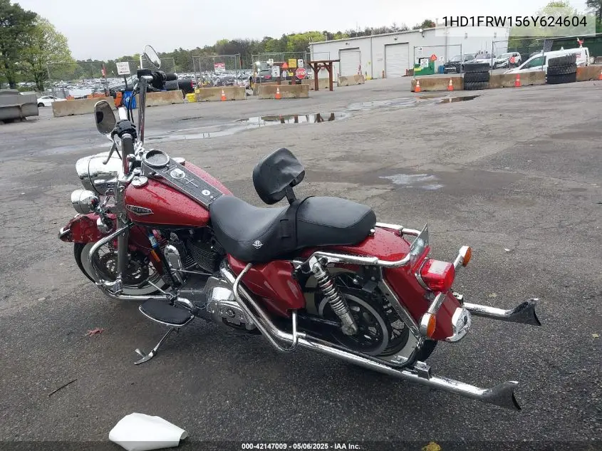 2006 Harley-Davidson Flhrci VIN: 1HD1FRW156Y624604 Lot: 42147009