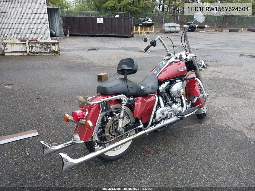 2006 Harley-Davidson Flhrci VIN: 1HD1FRW156Y624604 Lot: 42147009
