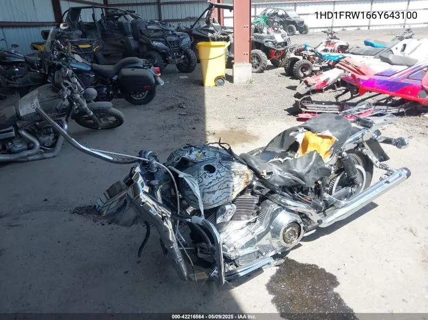 2006 Harley-Davidson Flhrci VIN: 1HD1FRW166Y643100 Lot: 42216564