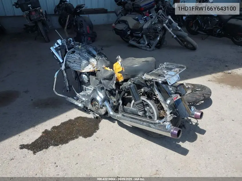 2006 Harley-Davidson Flhrci VIN: 1HD1FRW166Y643100 Lot: 42216564