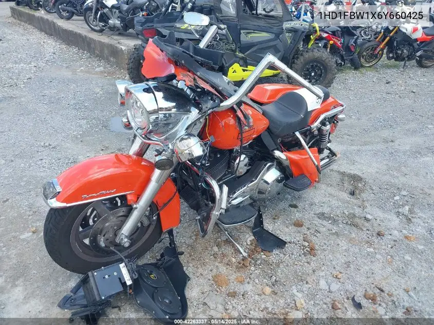 2006 Harley-Davidson Flhri VIN: 1HD1FBW1X6Y660425 Lot: 42263337