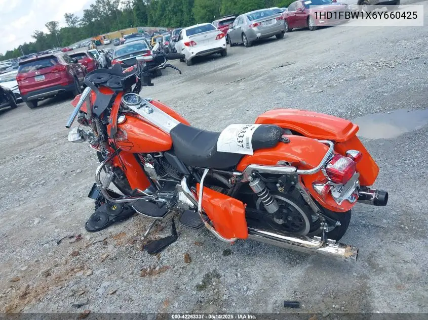 2006 Harley-Davidson Flhri VIN: 1HD1FBW1X6Y660425 Lot: 42263337