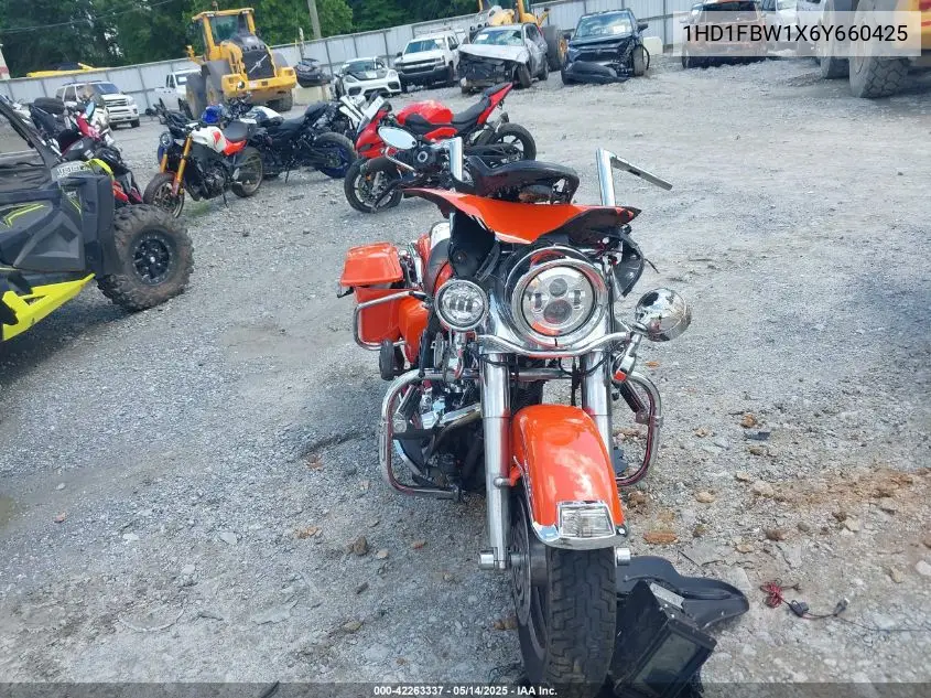 2006 Harley-Davidson Flhri VIN: 1HD1FBW1X6Y660425 Lot: 42263337