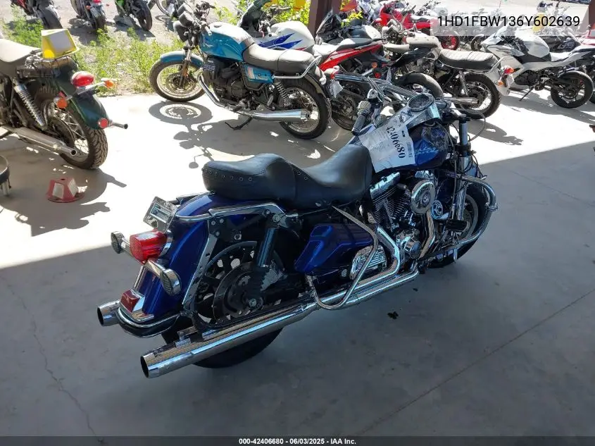 2006 Harley-Davidson Flhri VIN: 1HD1FBW136Y602639 Lot: 42406680