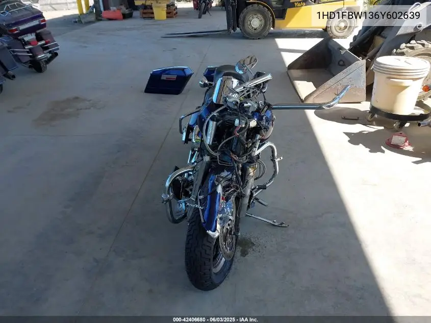 2006 Harley-Davidson Flhri VIN: 1HD1FBW136Y602639 Lot: 42406680
