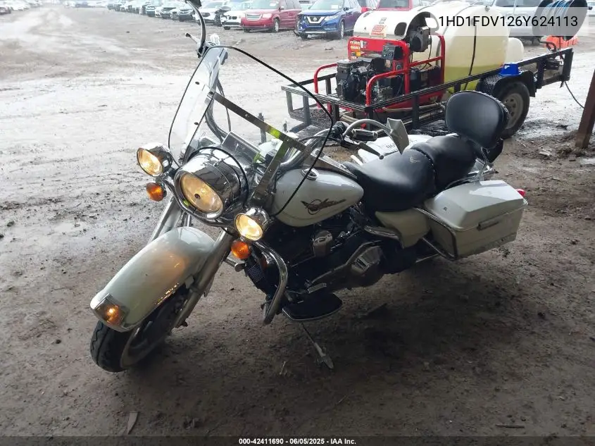2006 Harley-Davidson Flhr VIN: 1HD1FDV126Y624113 Lot: 42411690