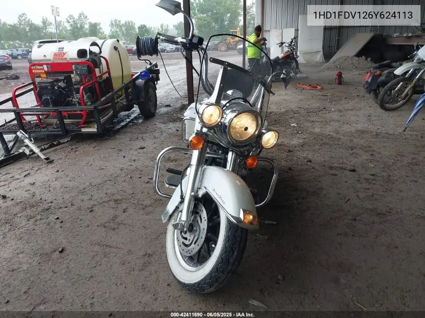 2006 Harley-Davidson Flhr VIN: 1HD1FDV126Y624113 Lot: 42411690