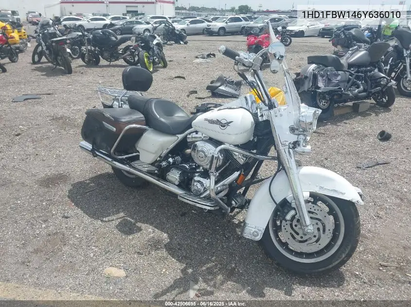 2006 Harley-Davidson Flhri VIN: 1HD1FBW146Y636010 Lot: 42506695