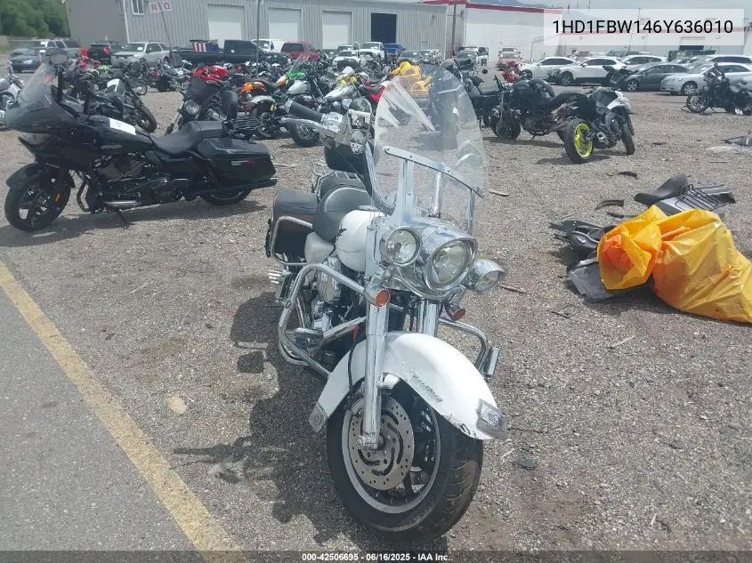 2006 Harley-Davidson Flhri VIN: 1HD1FBW146Y636010 Lot: 42506695