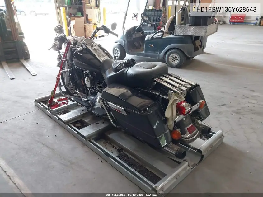 2006 Harley-Davidson Flhri VIN: 1HD1FBW136Y628643 Lot: 42560950