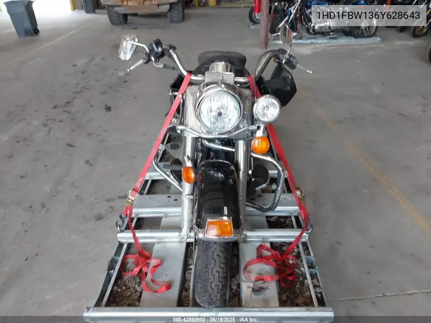 2006 Harley-Davidson Flhri VIN: 1HD1FBW136Y628643 Lot: 42560950