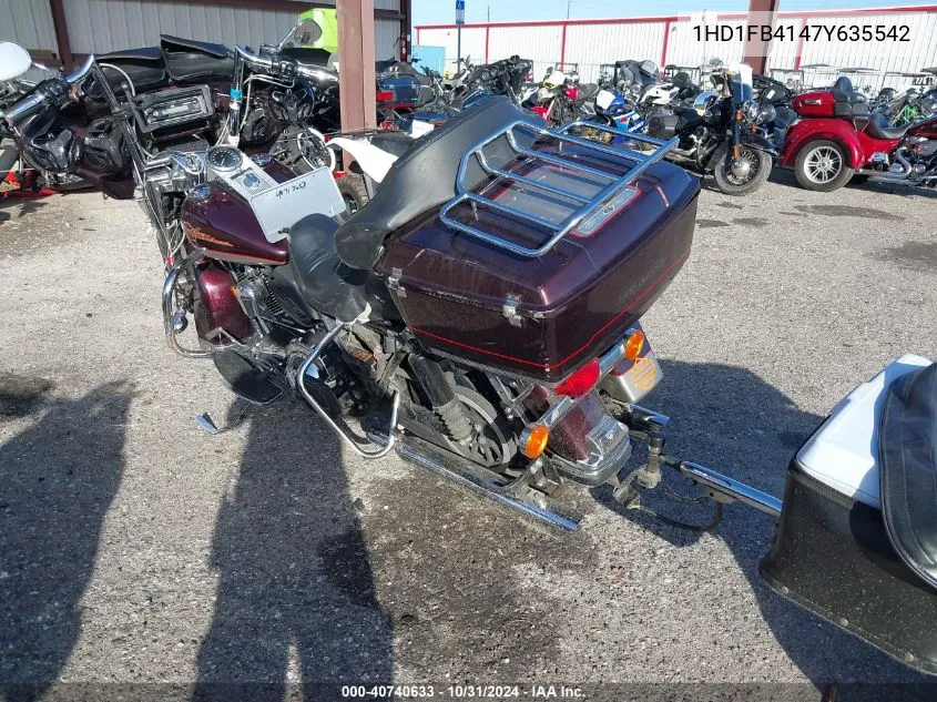 2007 Harley-Davidson Flhr VIN: 1HD1FB4147Y635542 Lot: 40740633