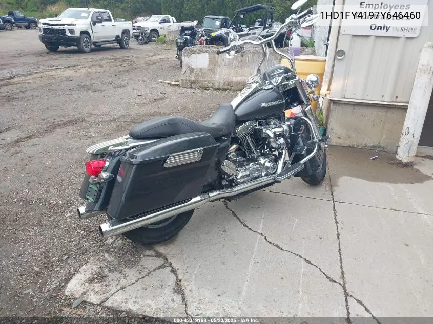 2007 Harley-Davidson Flhrs VIN: 1HD1FY4197Y646460 Lot: 42319168