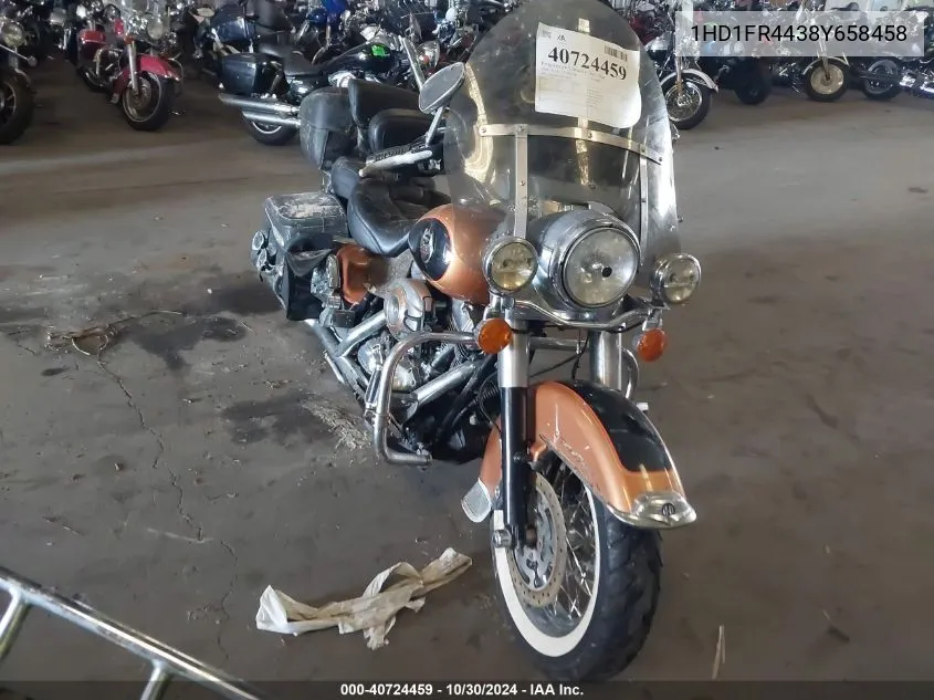 2008 Harley-Davidson Flhrc 105Th Anniversary Edition VIN: 1HD1FR4438Y658458 Lot: 40724459