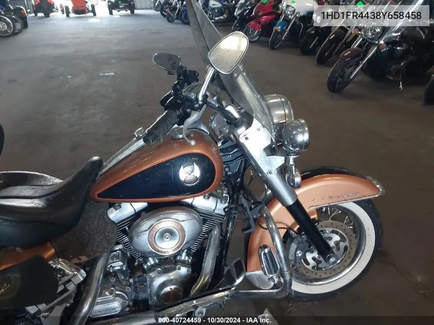 2008 Harley-Davidson Flhrc 105Th Anniversary Edition VIN: 1HD1FR4438Y658458 Lot: 40724459