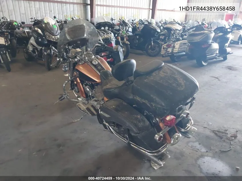 2008 Harley-Davidson Flhrc 105Th Anniversary Edition VIN: 1HD1FR4438Y658458 Lot: 40724459