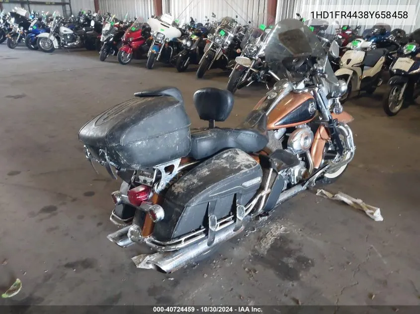 2008 Harley-Davidson Flhrc 105Th Anniversary Edition VIN: 1HD1FR4438Y658458 Lot: 40724459