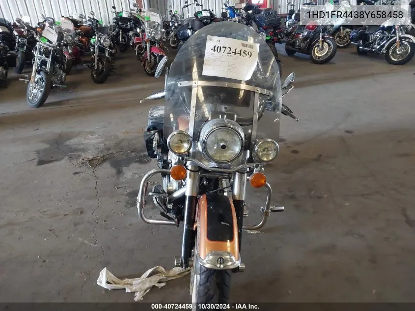 2008 Harley-Davidson Flhrc 105Th Anniversary Edition VIN: 1HD1FR4438Y658458 Lot: 40724459