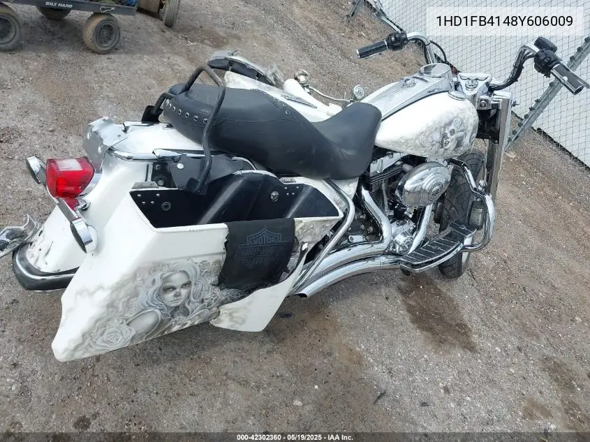 2008 Harley-Davidson Flhr VIN: 1HD1FB4148Y606009 Lot: 42302360