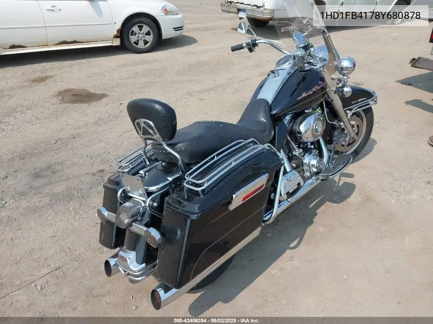 2008 Harley-Davidson Flhr VIN: 1HD1FB4178Y680878 Lot: 42406354