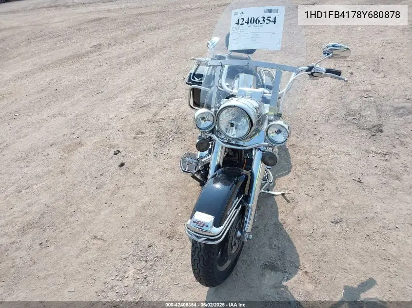 2008 Harley-Davidson Flhr VIN: 1HD1FB4178Y680878 Lot: 42406354