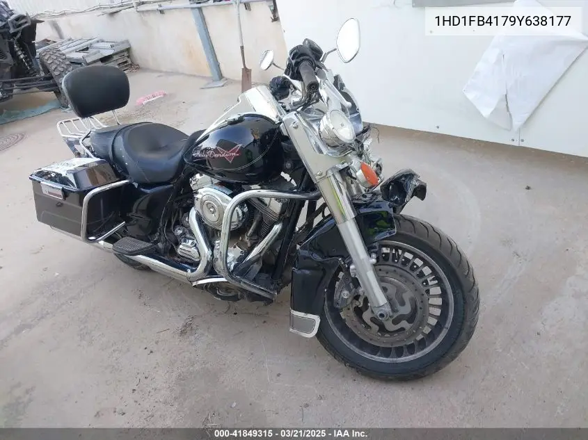 2009 Harley-Davidson Flhr VIN: 1HD1FB4179Y638177 Lot: 41849315