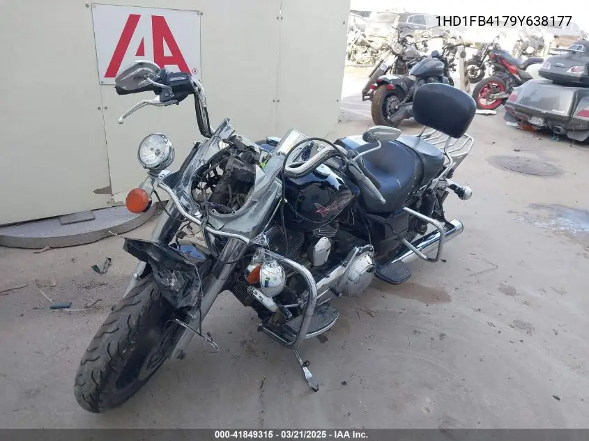 2009 Harley-Davidson Flhr VIN: 1HD1FB4179Y638177 Lot: 41849315