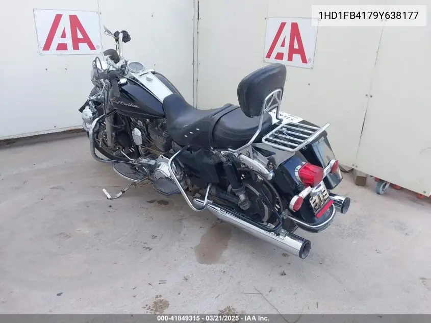 2009 Harley-Davidson Flhr VIN: 1HD1FB4179Y638177 Lot: 41849315